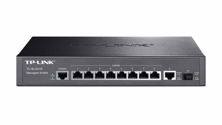 TP-LINK TL-SL3210企業級8口二層網管交換機