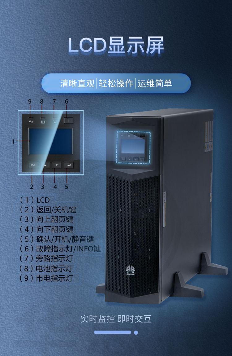 華爲UPS不間斷電源 UPS2000-G-15KRTL-01