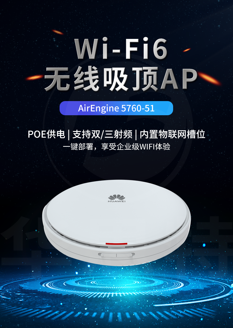 華爲室内型AP AirEngine 5760-51