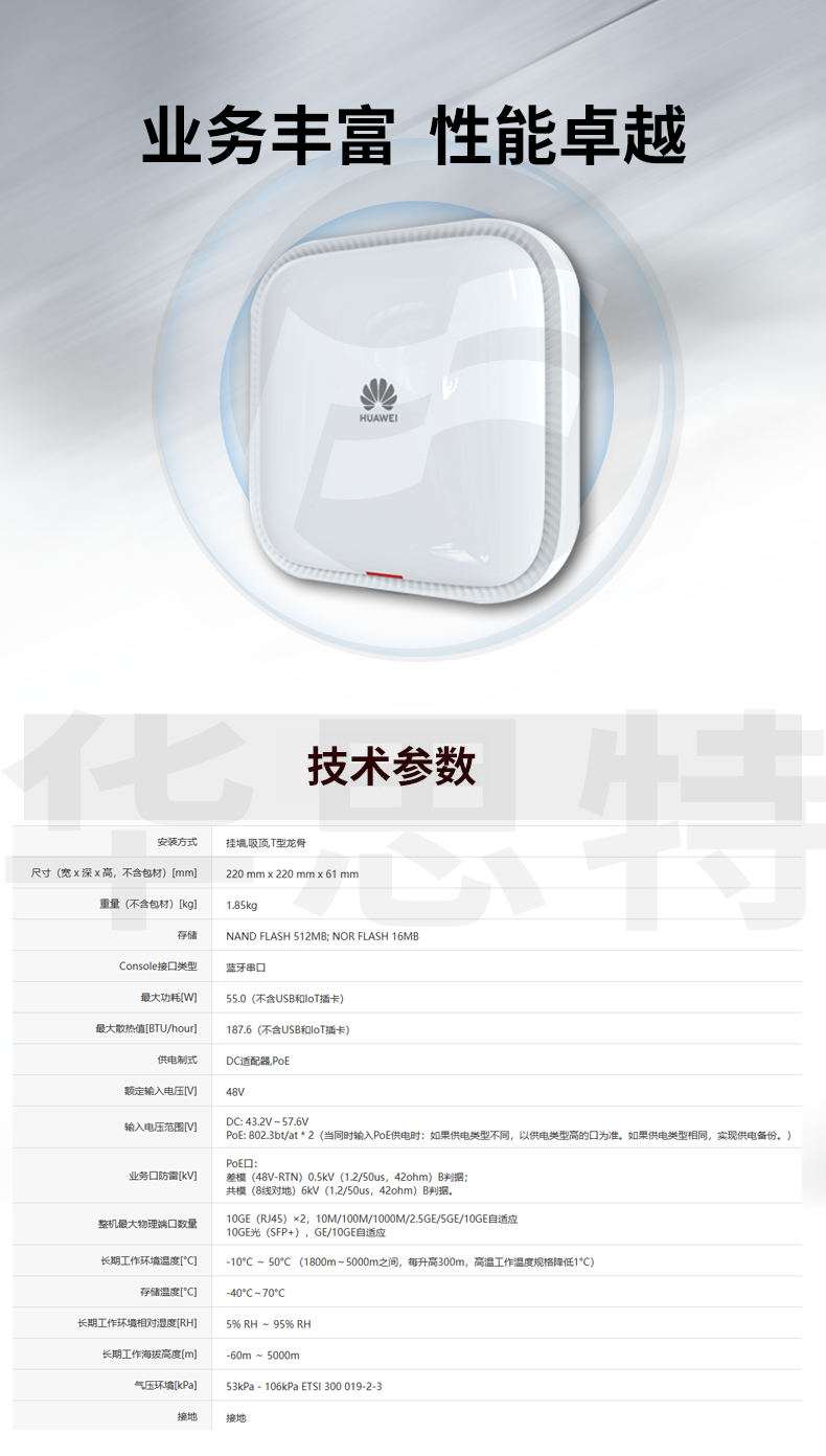 華爲 AirEngine8760-X1-PRO 無線AP