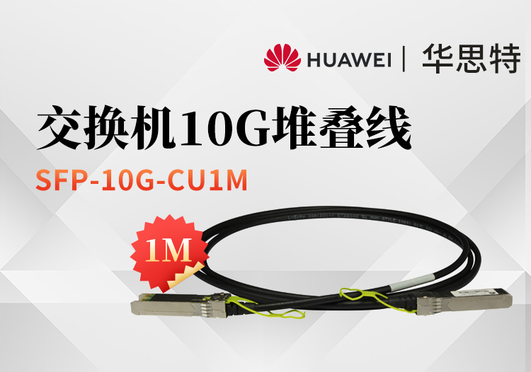 華爲 SFP-10G-CU1M 高速電纜
