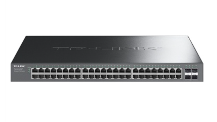 普聯 48口全千兆以太網PoE交換機