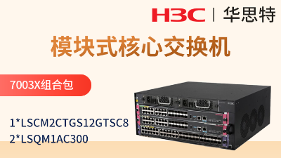 H3C S7003X交換機套包