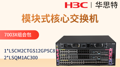 H3C S7003X交換機套包