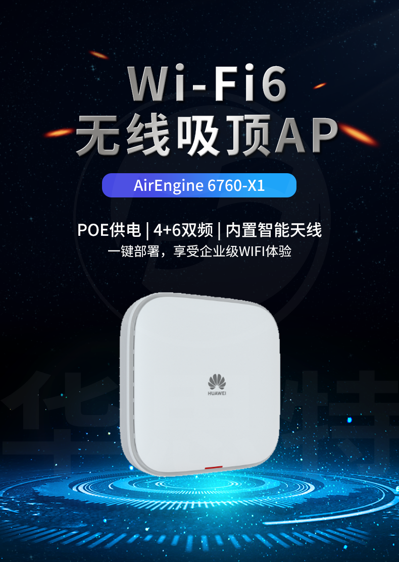 華爲 AirEngine 6760-X1 室内型AP