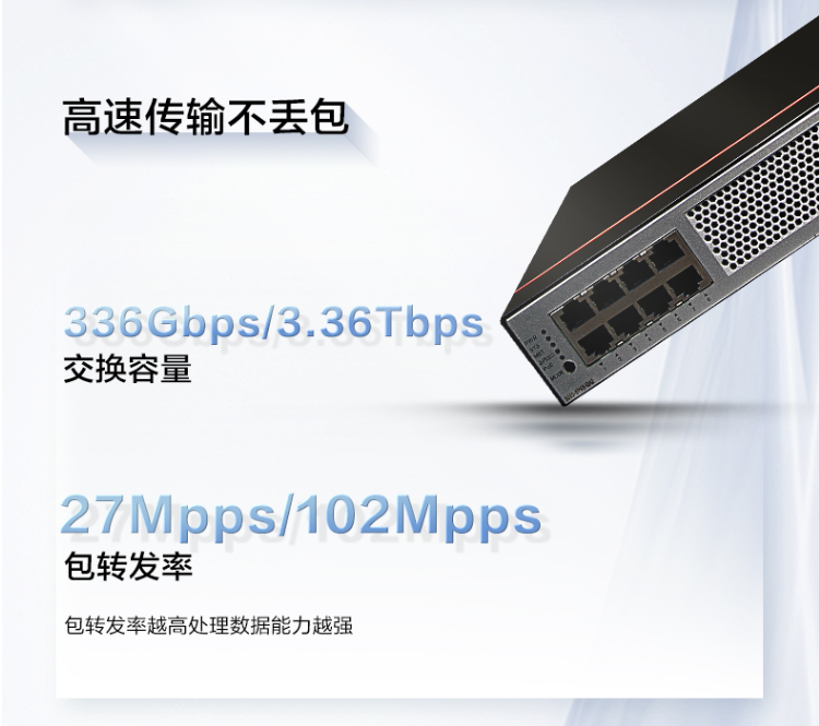 華爲 S300-8P4S-QA2 8口千兆交換機
