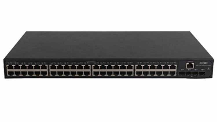 華三 48口全千兆三層網管交換機