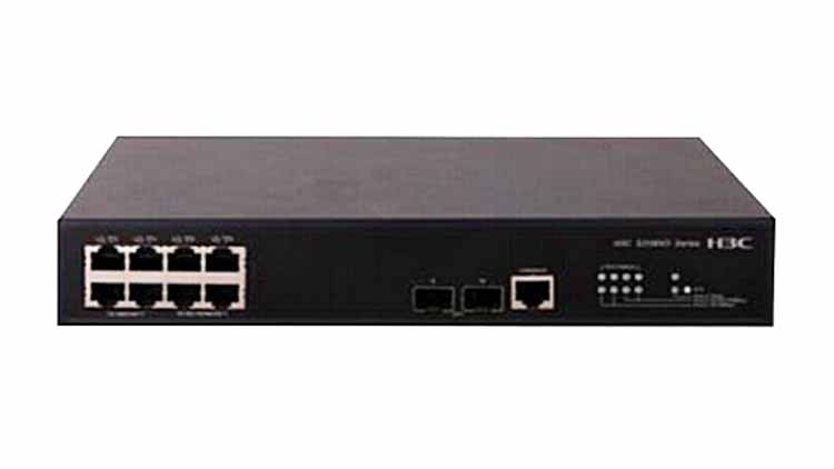 華三 8口千百兆組合管理交換機