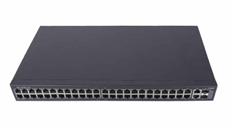 華三 千百兆混合二層交換機