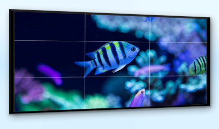 46寸京東方液晶拼接屏-深圳華思特科技廣告拼接屏解決方案服務商