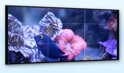 46寸京東方液晶拼接屏-深圳華思特科技廣告拼接屏解決方案服務商