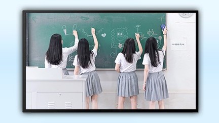 55寸壁挂式液晶廣告機