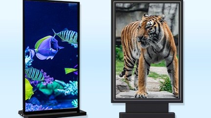 55寸立式觸控一體機