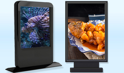 55寸立式電容觸控一體機