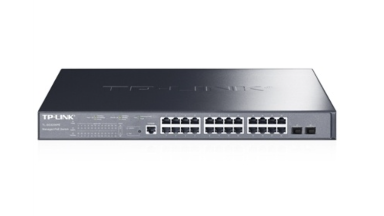 TP-LINK 24口全千兆企業級網管PoE交換機