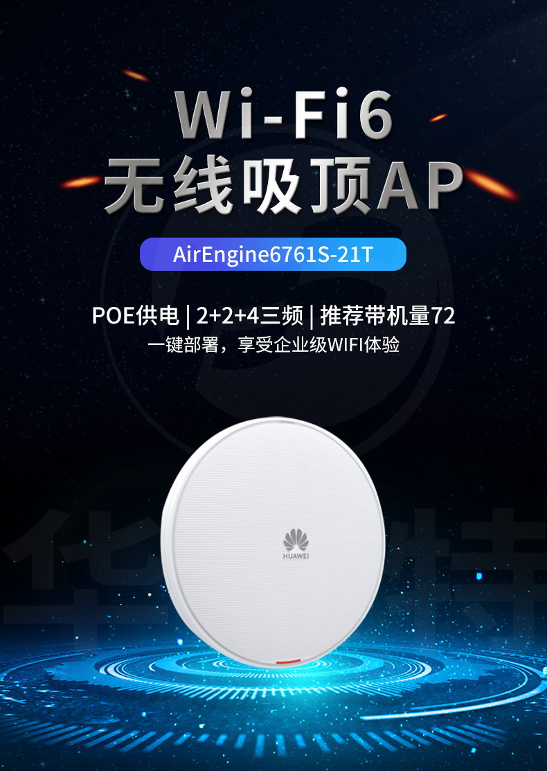 華爲 AirEngine6761S-21T 吸頂AP